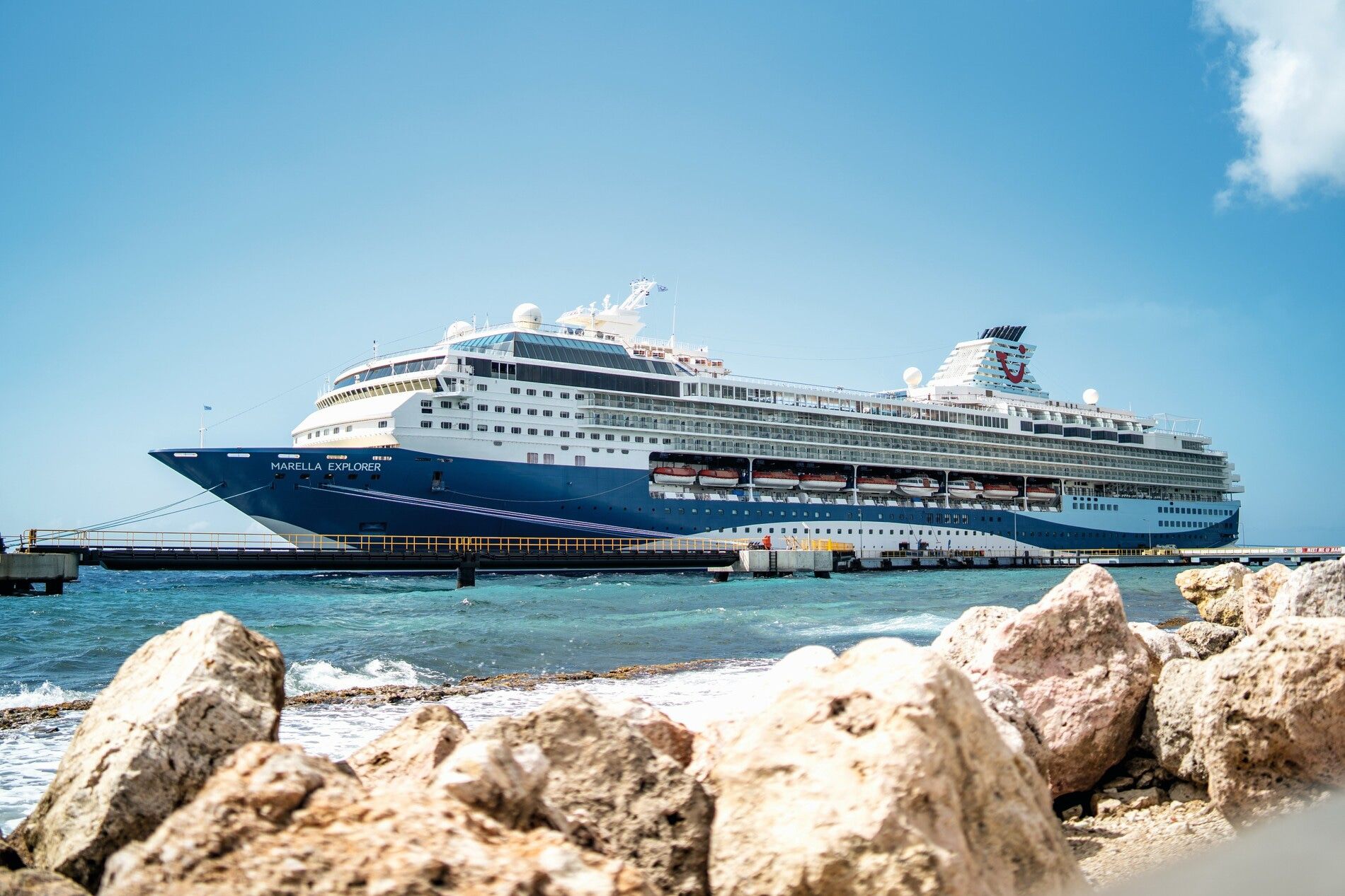 A photo of the Marella Explorer cruise ship