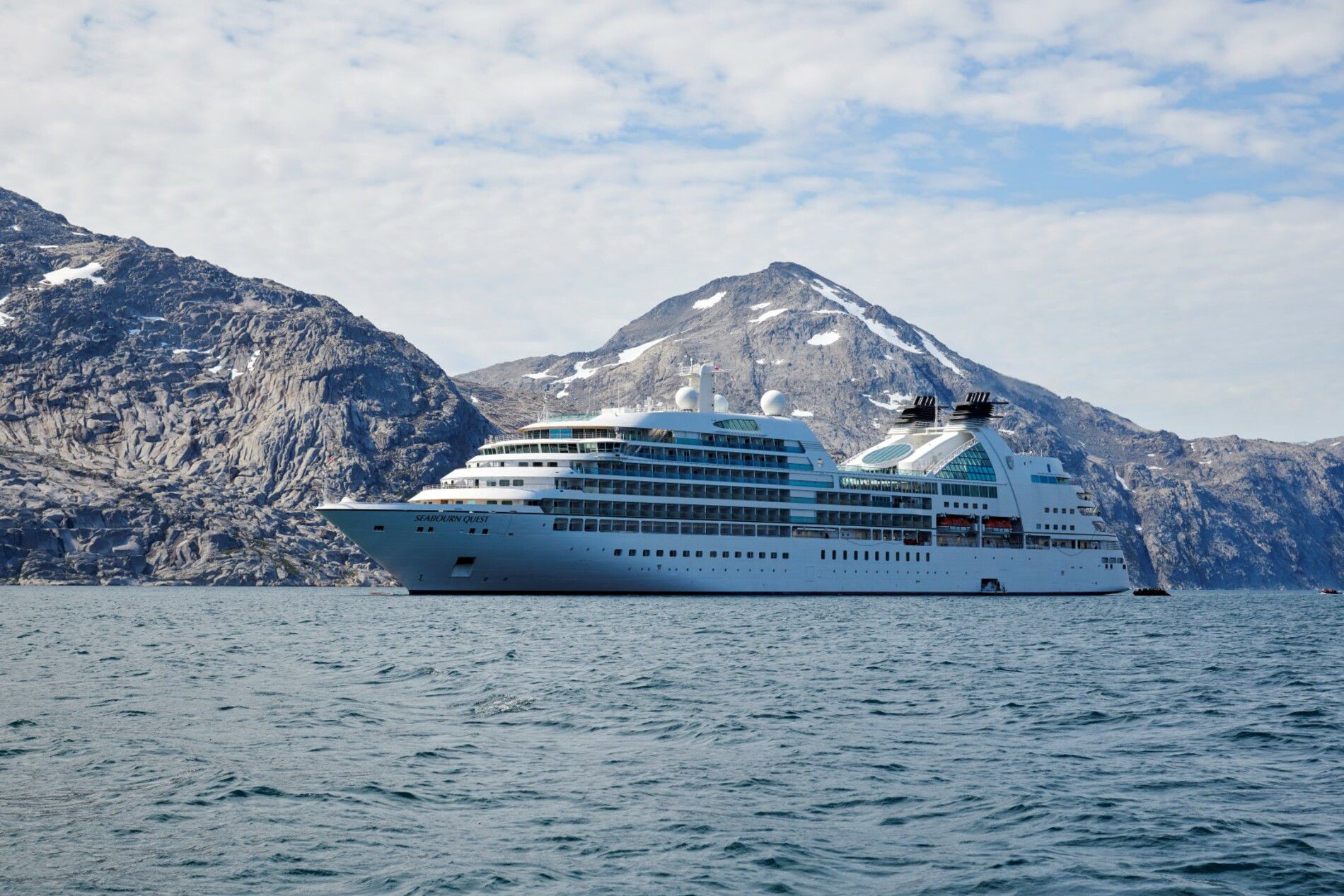 A photo of the Seabourn Quest cruise ship