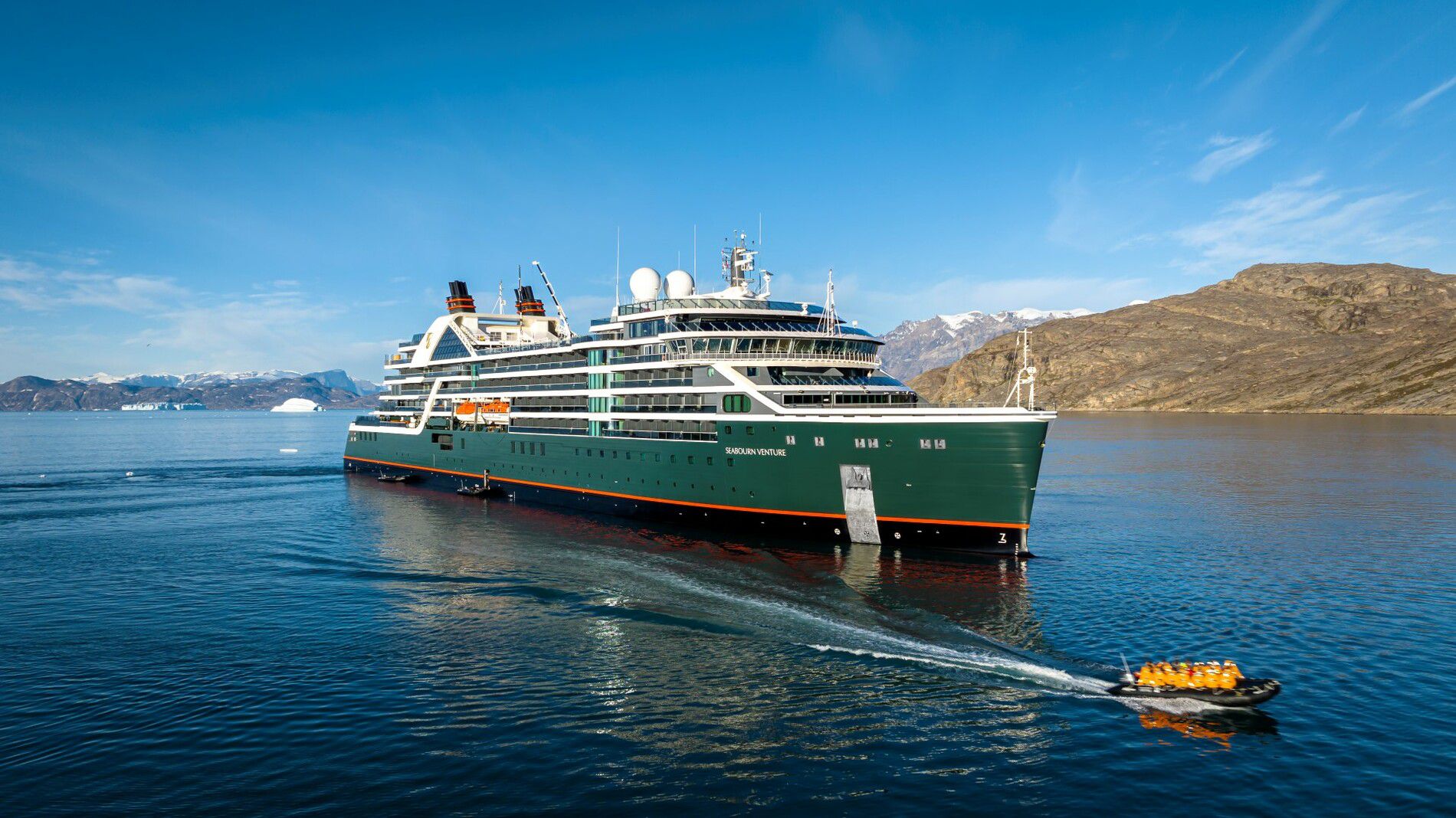 A photo of the Seabourn Venture cruise ship